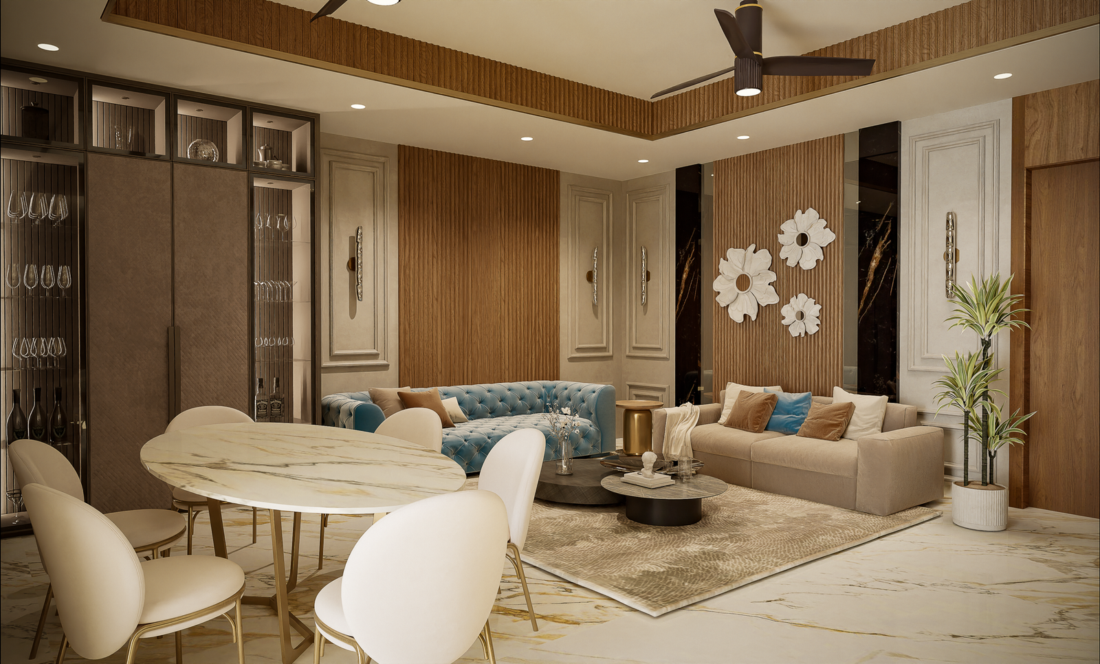 BK Realty project clubhouse amenity